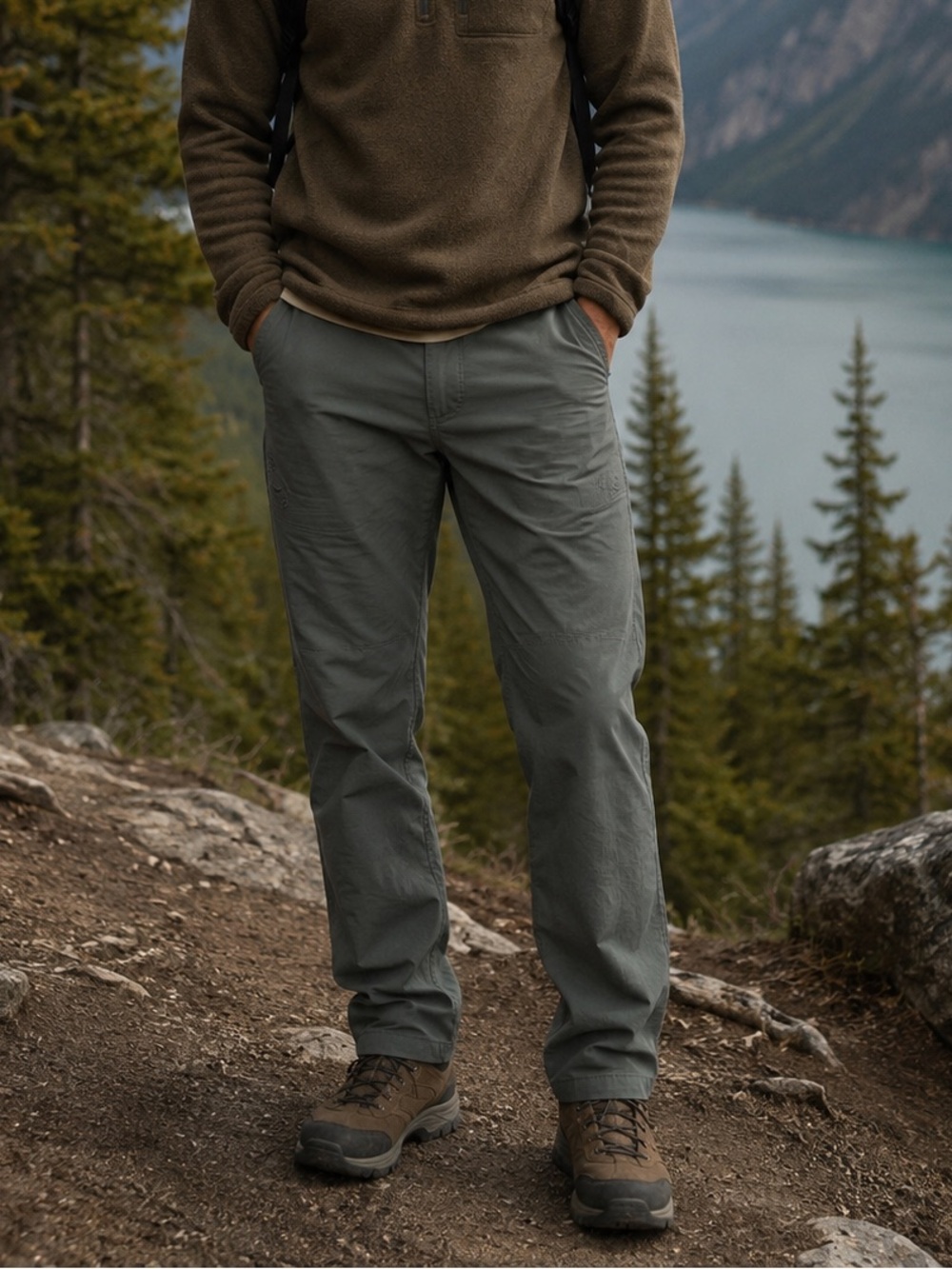 Fjällräven High Coast Fall Trousers G-1000 Hiking Pants 33 34 Outdoor Gorpcore